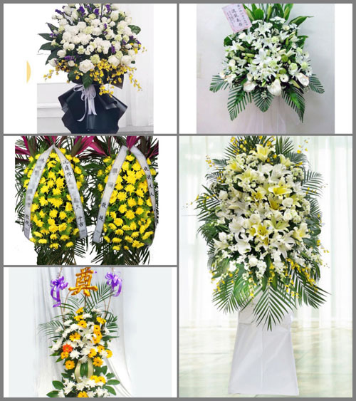 海南海口市龙华区城西镇金沙社区白事花篮预定